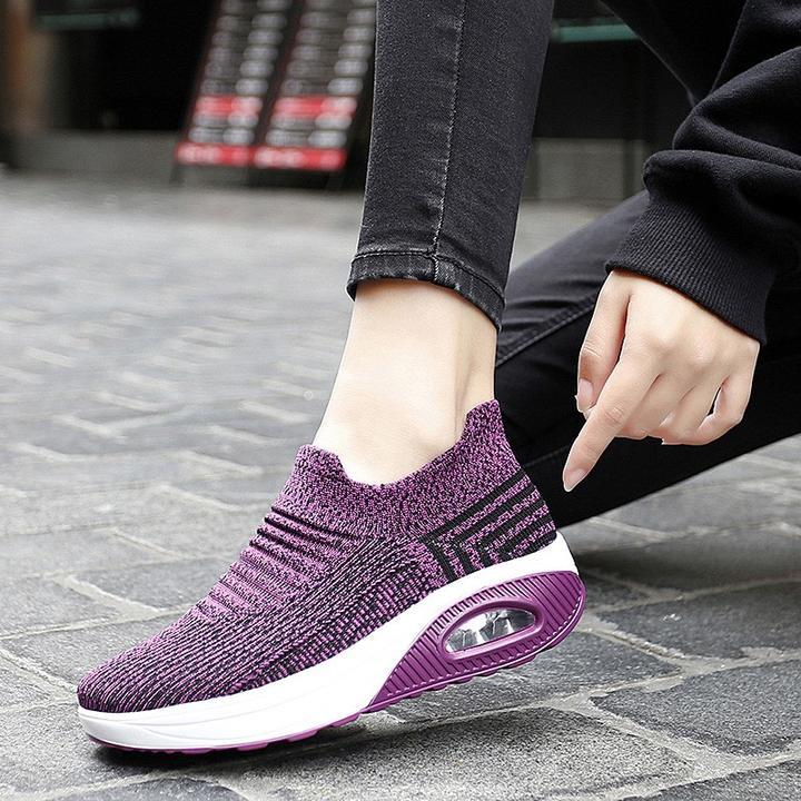 Chaussures élastiques légères et respirantes pour femmes - Image 14