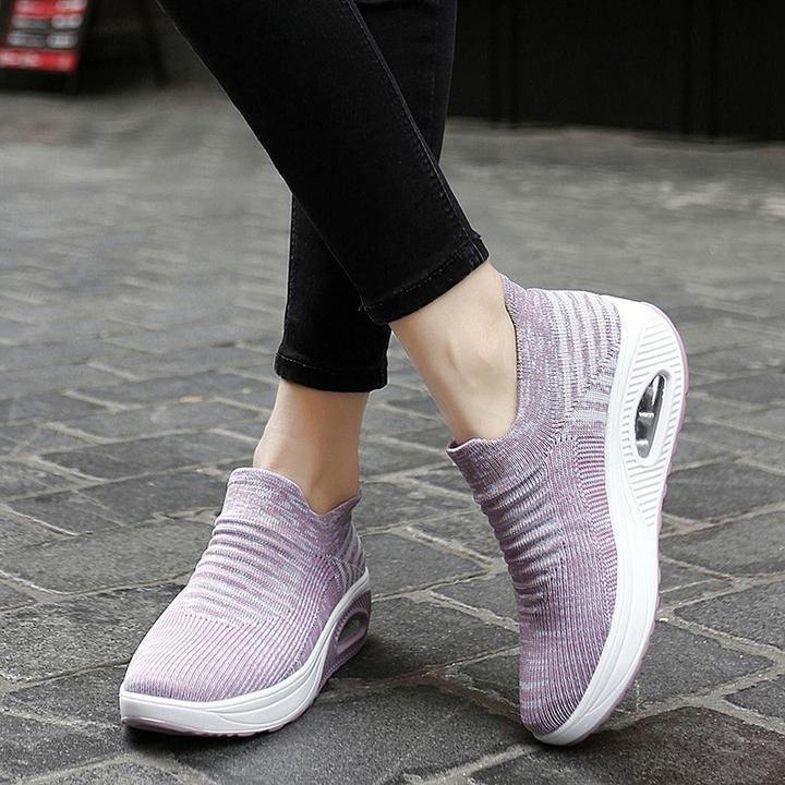 Chaussures élastiques légères et respirantes pour femmes - Image 17