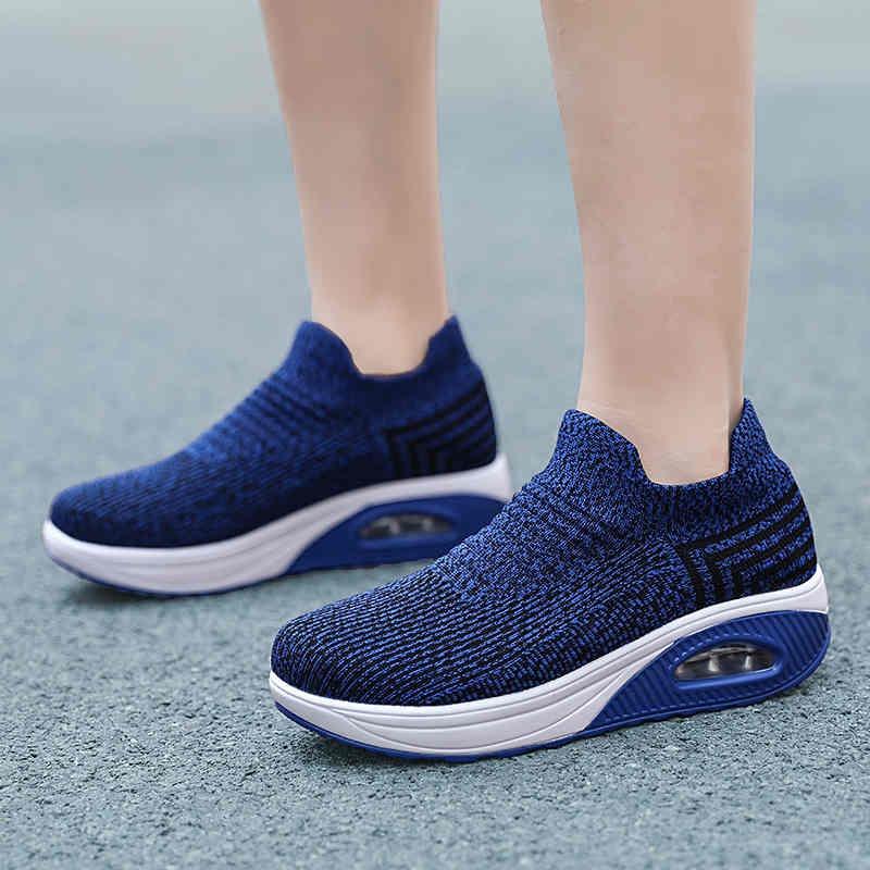 Chaussures élastiques légères et respirantes pour femmes - Image 21