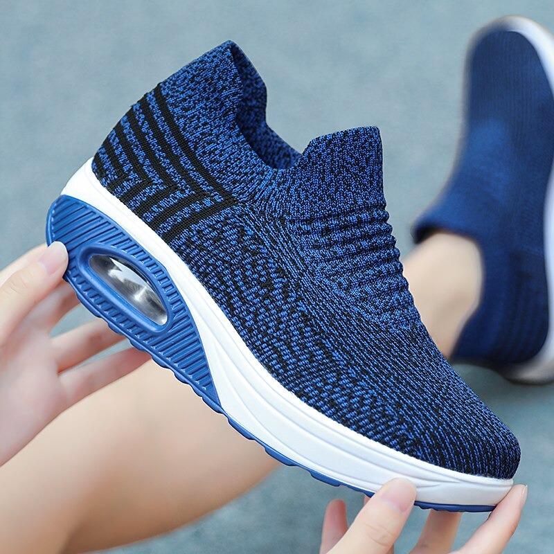 Chaussures élastiques légères et respirantes pour femmes - Image 23