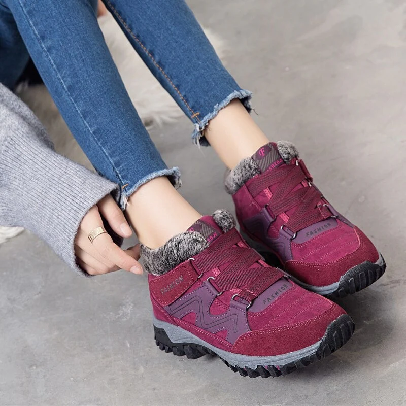 Bottes antidérapantes chaudes et confortables pour femmes - Image 17