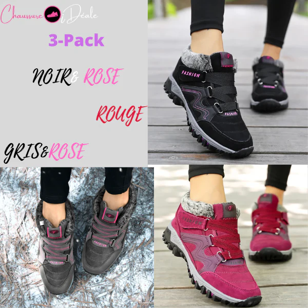 Bottes antidérapantes chaudes et confortables pour femmes - Image 28
