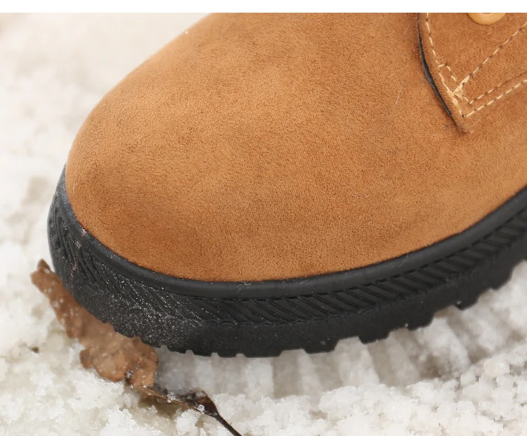 Bottes chaudes d'hiver à lacets pour femmes - Image 17