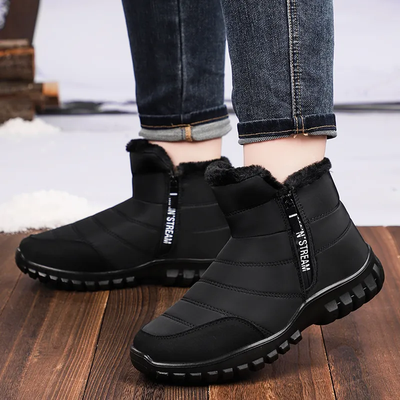 bottes chaudes et antidérapantes unisexe - Image 2