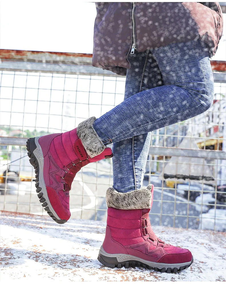 Bottes de neige chaudes pour femmes - Image 10
