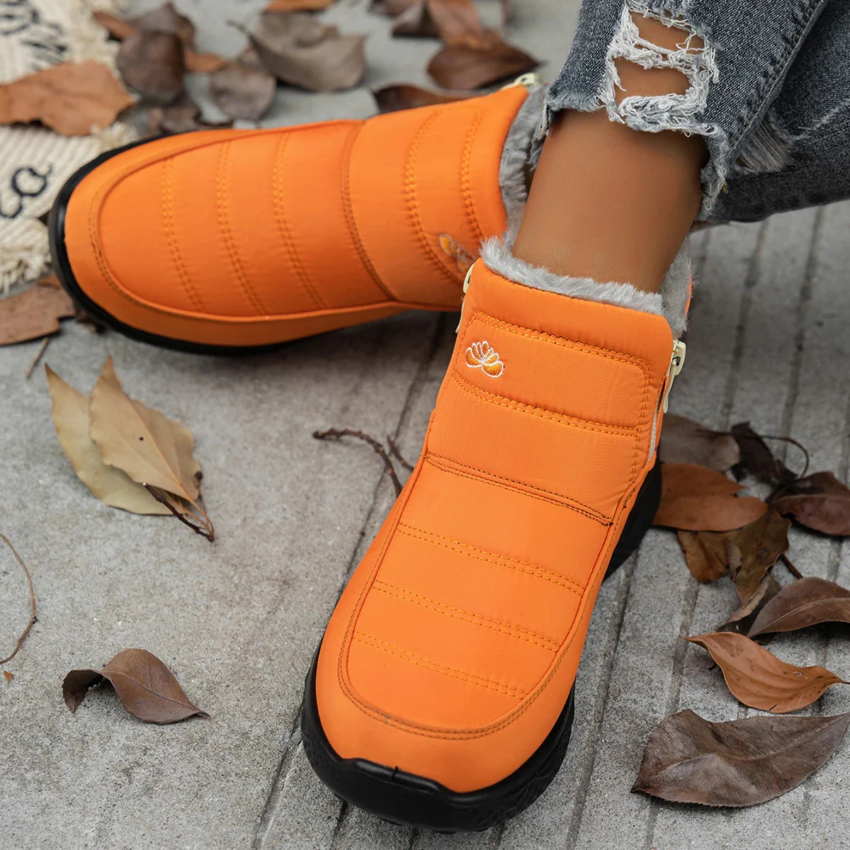 bottes de neige épaisses et chaudes - Image 17