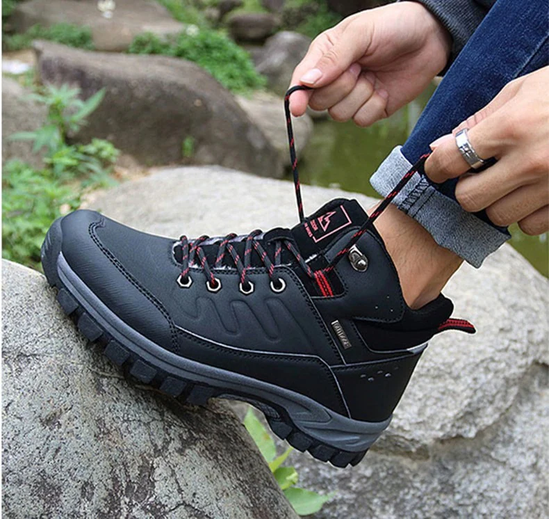 Bottes de neige imperméables et antidérapantes pour hommes - Image 12