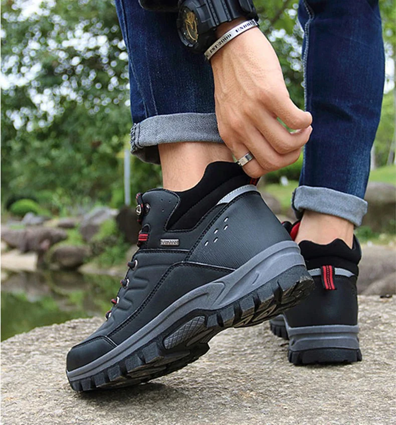 Bottes de neige imperméables et antidérapantes pour hommes - Image 14