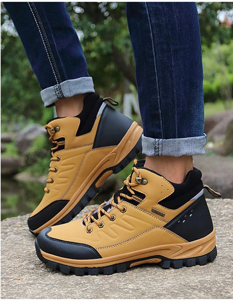 Bottes de neige imperméables et antidérapantes pour hommes - Image 4