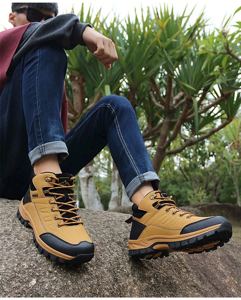Bottes de neige imperméables et antidérapantes pour hommes - Image 6