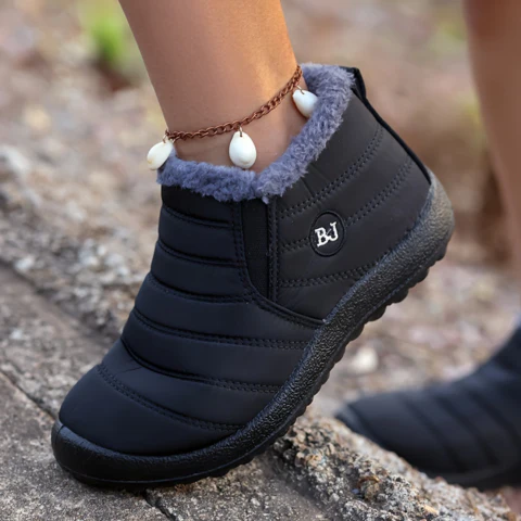 Bottes de Neige imperméables et Chaudes pour Femmes - Image 12