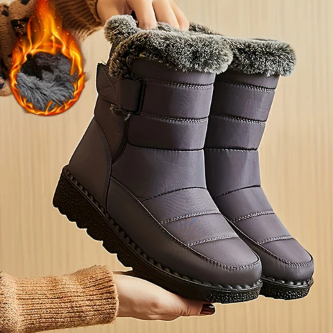 Bottes de Neige Montantes en Fourrure pour femmes - Image 9