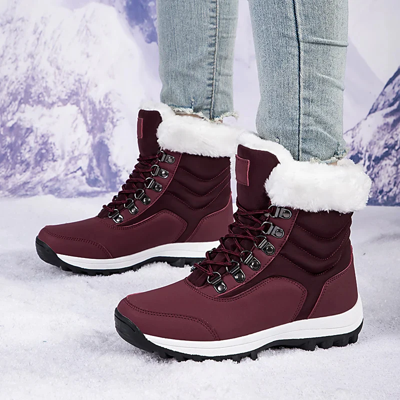bottes d'hiver mi-mollet pour femmes - Image 15