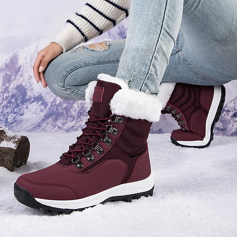 bottes d'hiver mi-mollet pour femmes - Image 22