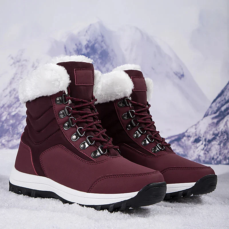 bottes d'hiver mi-mollet pour femmes - Image 24
