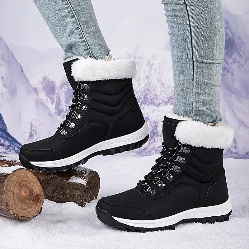 bottes d'hiver mi-mollet pour femmes - Image 4