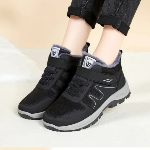 Bottes d'Hiver Unisexes en Cuir suédé - Image 2