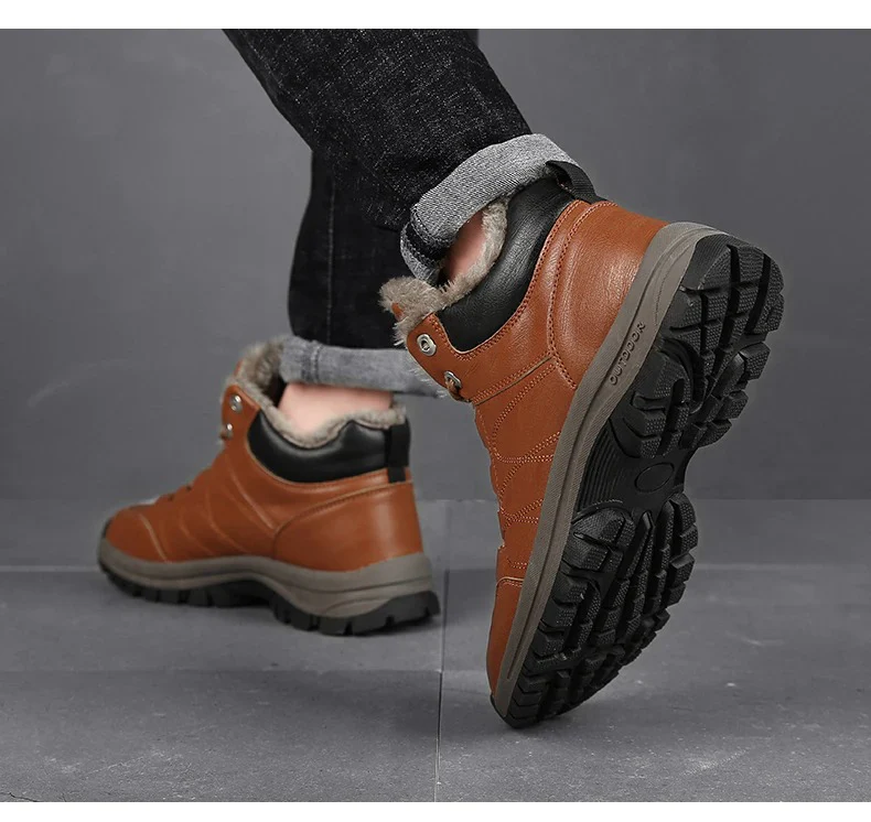 Bottines en cuir pour hommes - Image 8