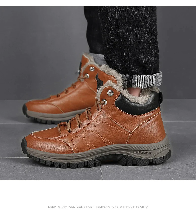 Bottines en cuir pour hommes - Image 9