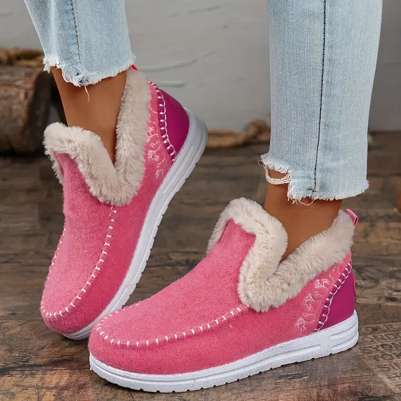 bottines dâhiver douillettes avec doublure en peluche - Image 13
