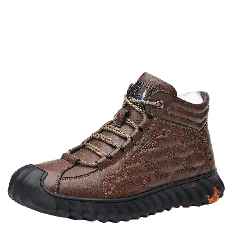 Bottines douces et chaudes pour hommes - Image 8