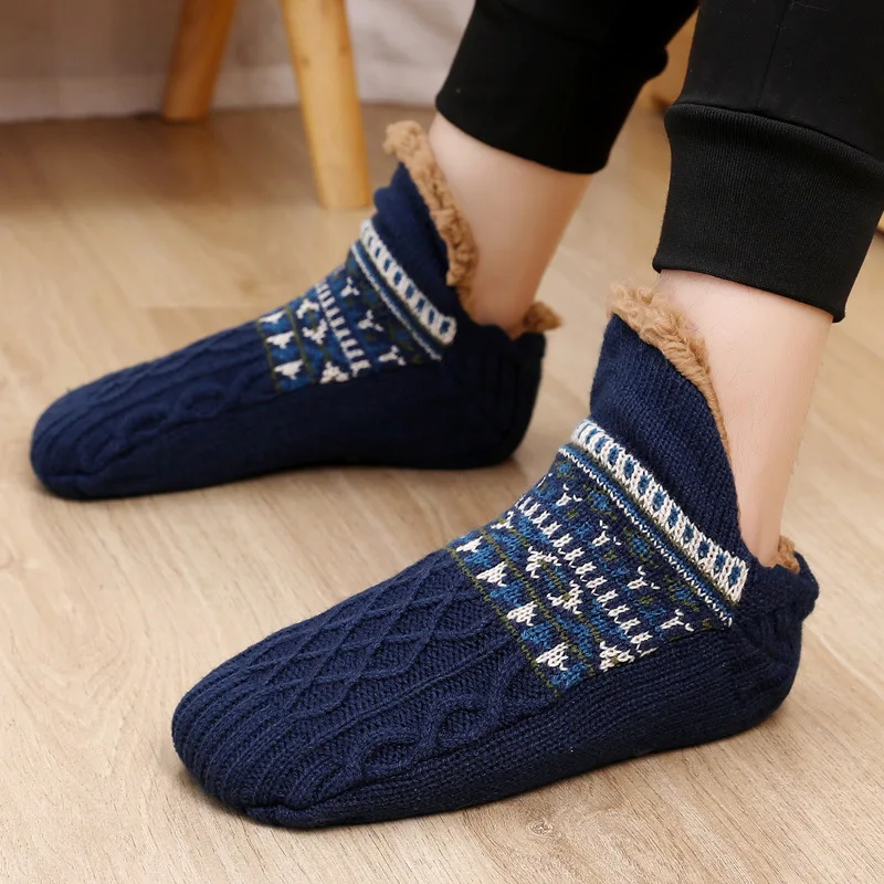 Chaussettes Chaudes Antidérapantes d'Automne pour Hommes et Femmes - Image 13