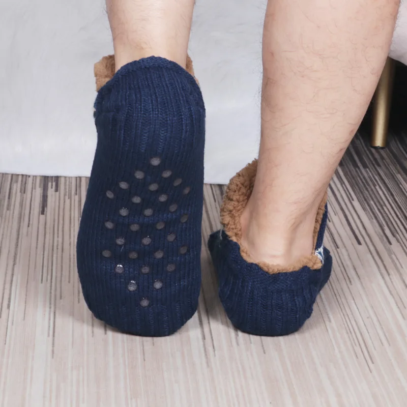 Chaussettes Chaudes Antidérapantes d'Automne pour Hommes et Femmes - Image 16