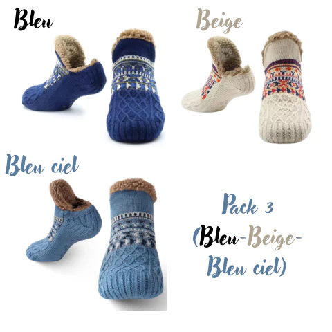 Chaussettes Chaudes Antidérapantes d'Automne pour Hommes et Femmes - Image 19