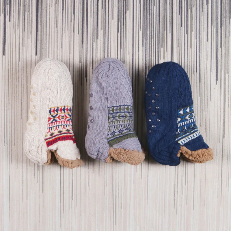 Chaussettes Chaudes Antidérapantes d'Automne pour Hommes et Femmes - Image 4