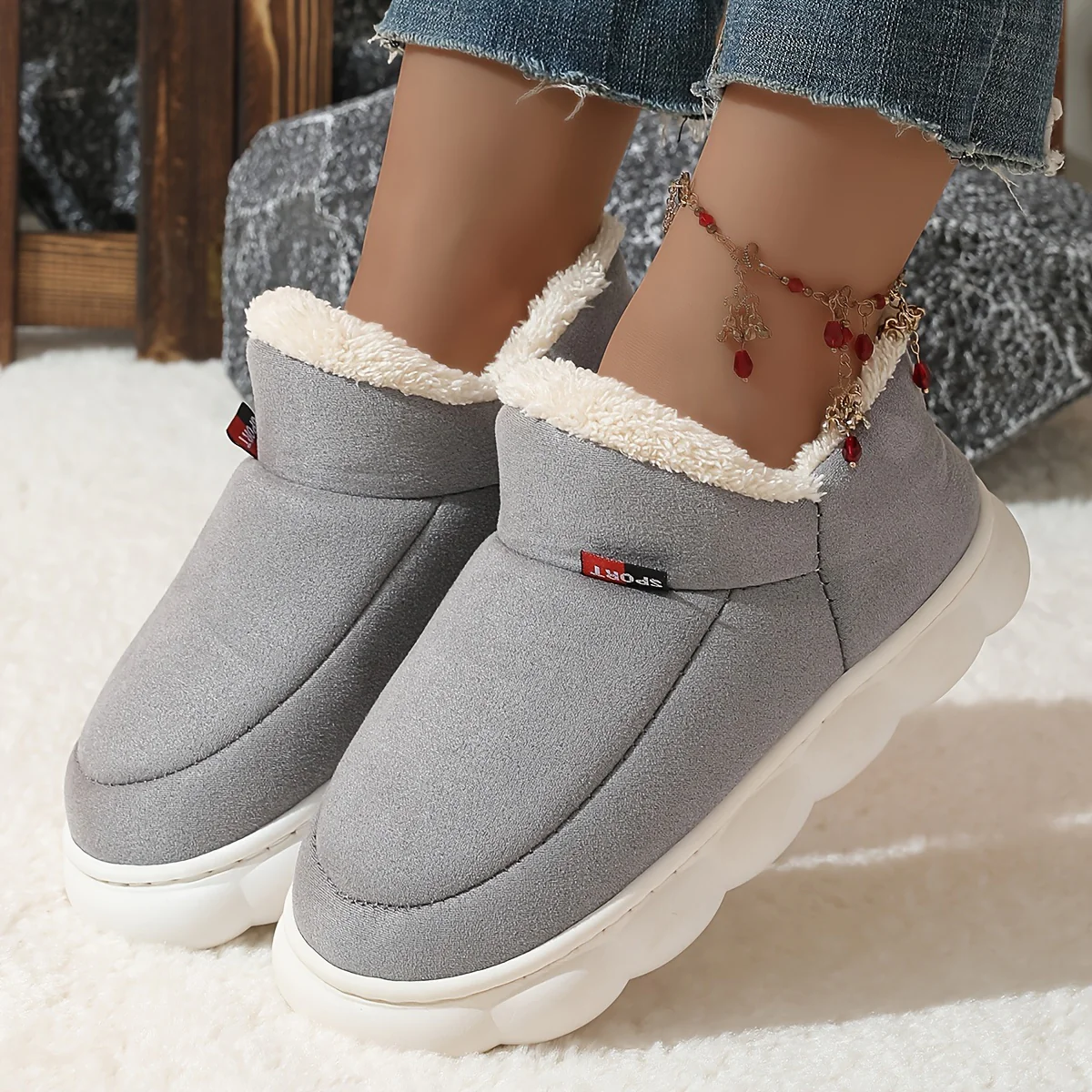 chaussons doux et élégants de maison - Image 12