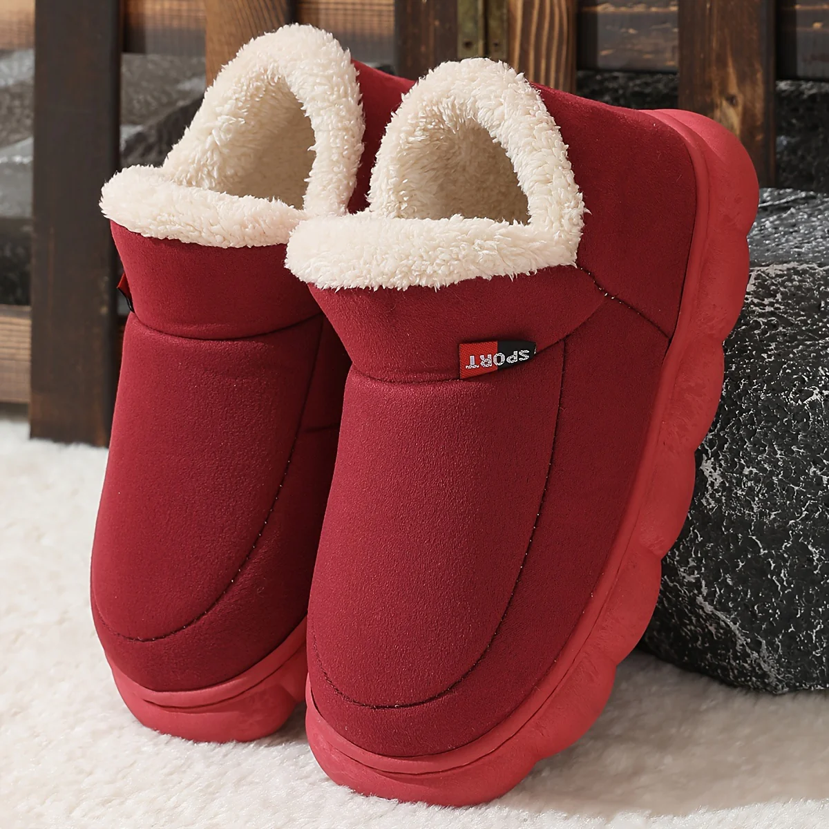 chaussons doux et élégants de maison - Image 3