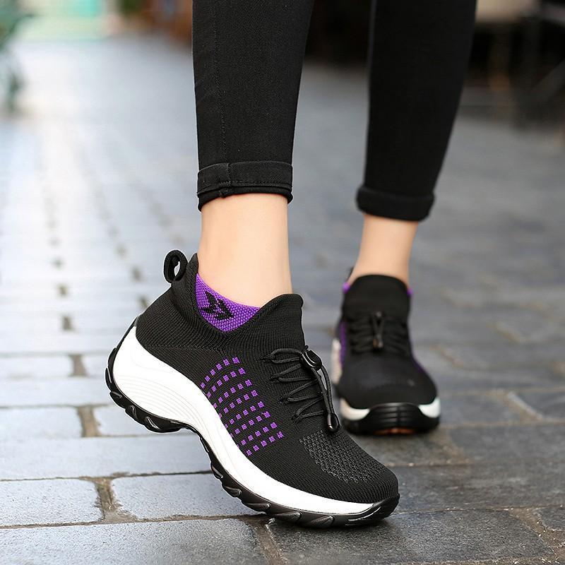 Chaussures transpirantes antidérapantes et confortables pour femme - Image 9