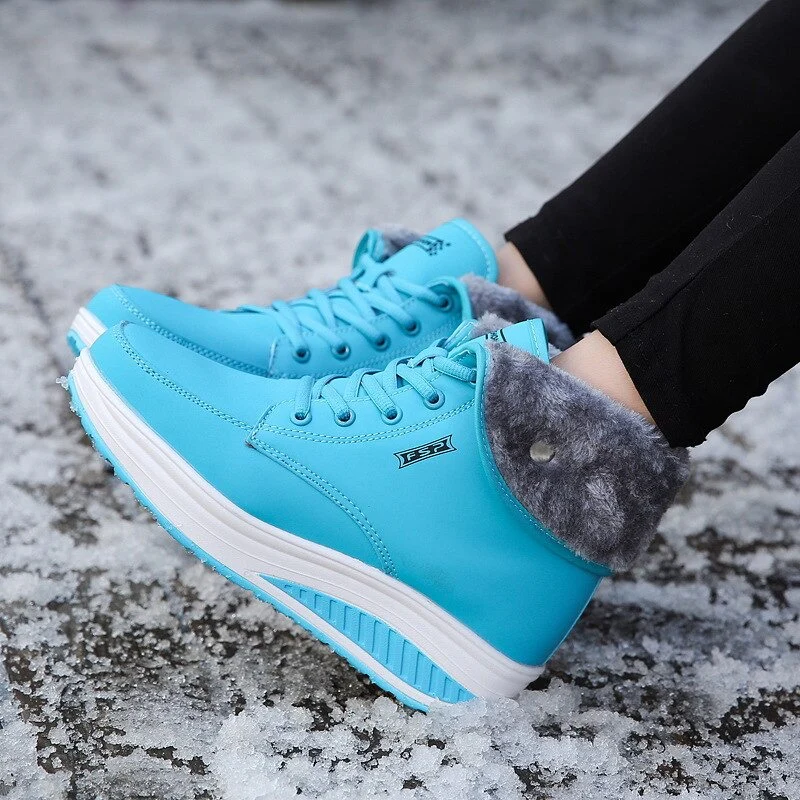 chaussures courtes en peluche pour femmes - Image 4