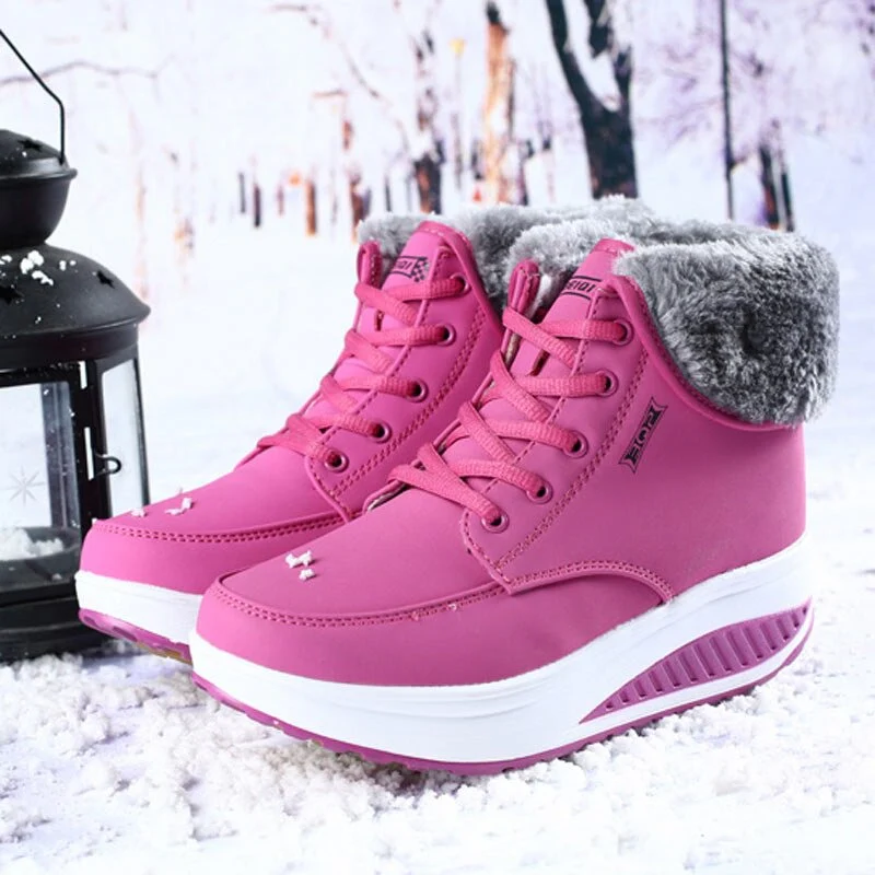 chaussures courtes en peluche pour femmes - Image 7