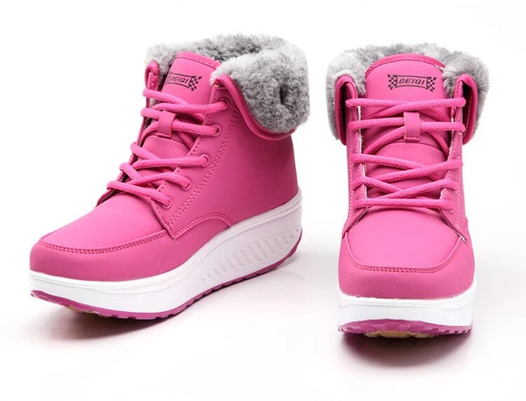 chaussures courtes en peluche pour femmes - Image 9