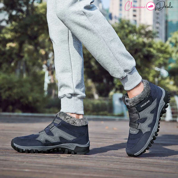 Bottes antidérapantes chaudes et confortables pour hommes - Image 11
