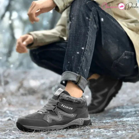 Bottes antidérapantes chaudes et confortables pour hommes - Image 17