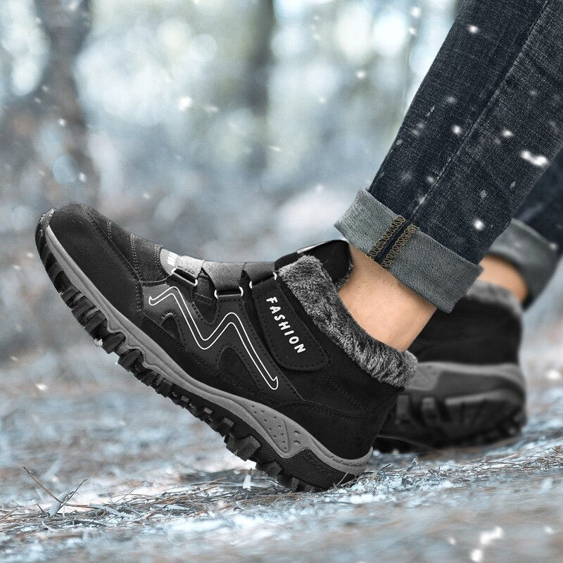 Bottes antidérapantes chaudes et confortables pour hommes - Image 9
