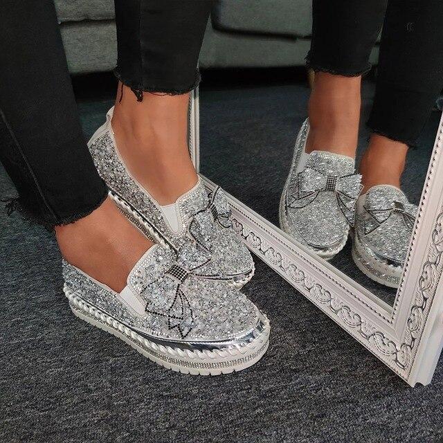 Mocassins à Strass pour Femmes - Image 12