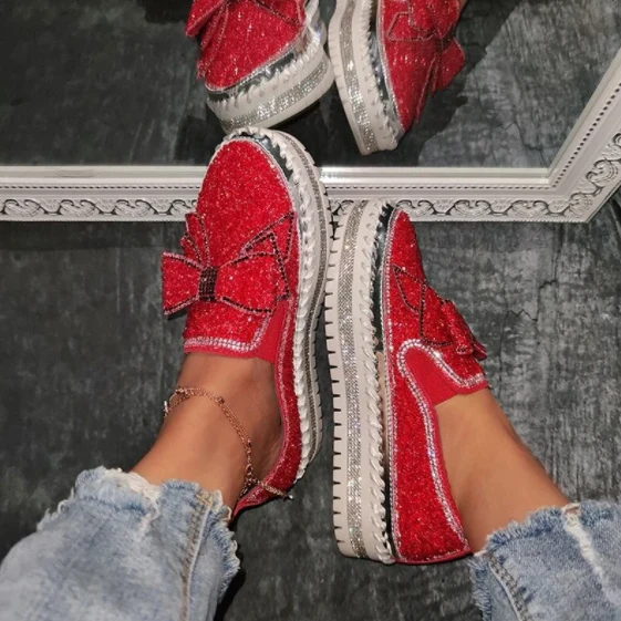 Mocassins à Strass pour Femmes - Image 13