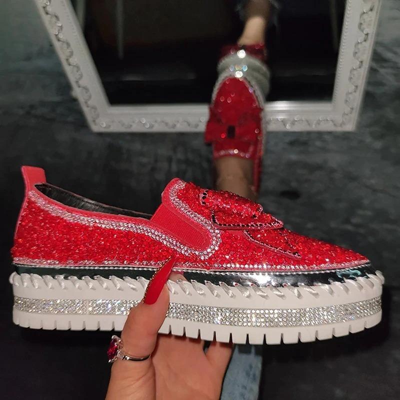 Mocassins à Strass pour Femmes - Image 17