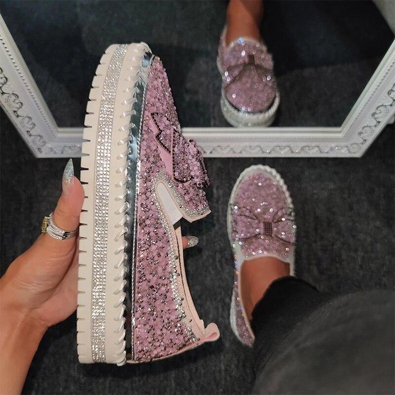 Mocassins à Strass pour Femmes - Image 3