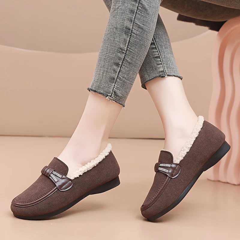 Mocassins Douillets d'Hiver pour Femmes - Image 13