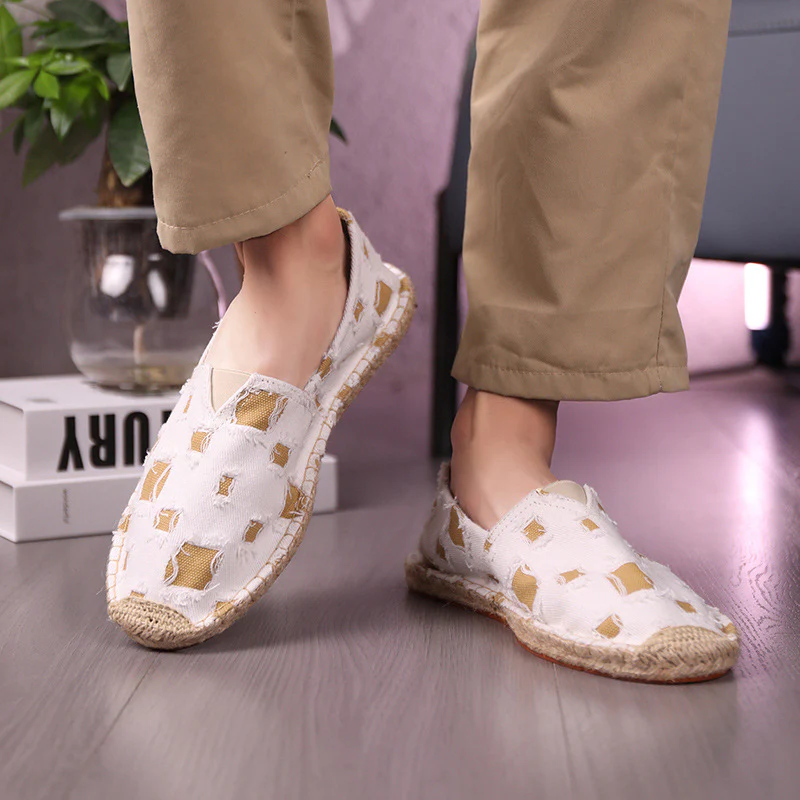 mocassins en toile pour femme - Image 4