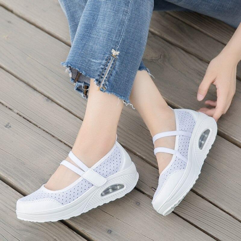 Plate-Forme Chaussures Décontractées Pour femmes - Image 4