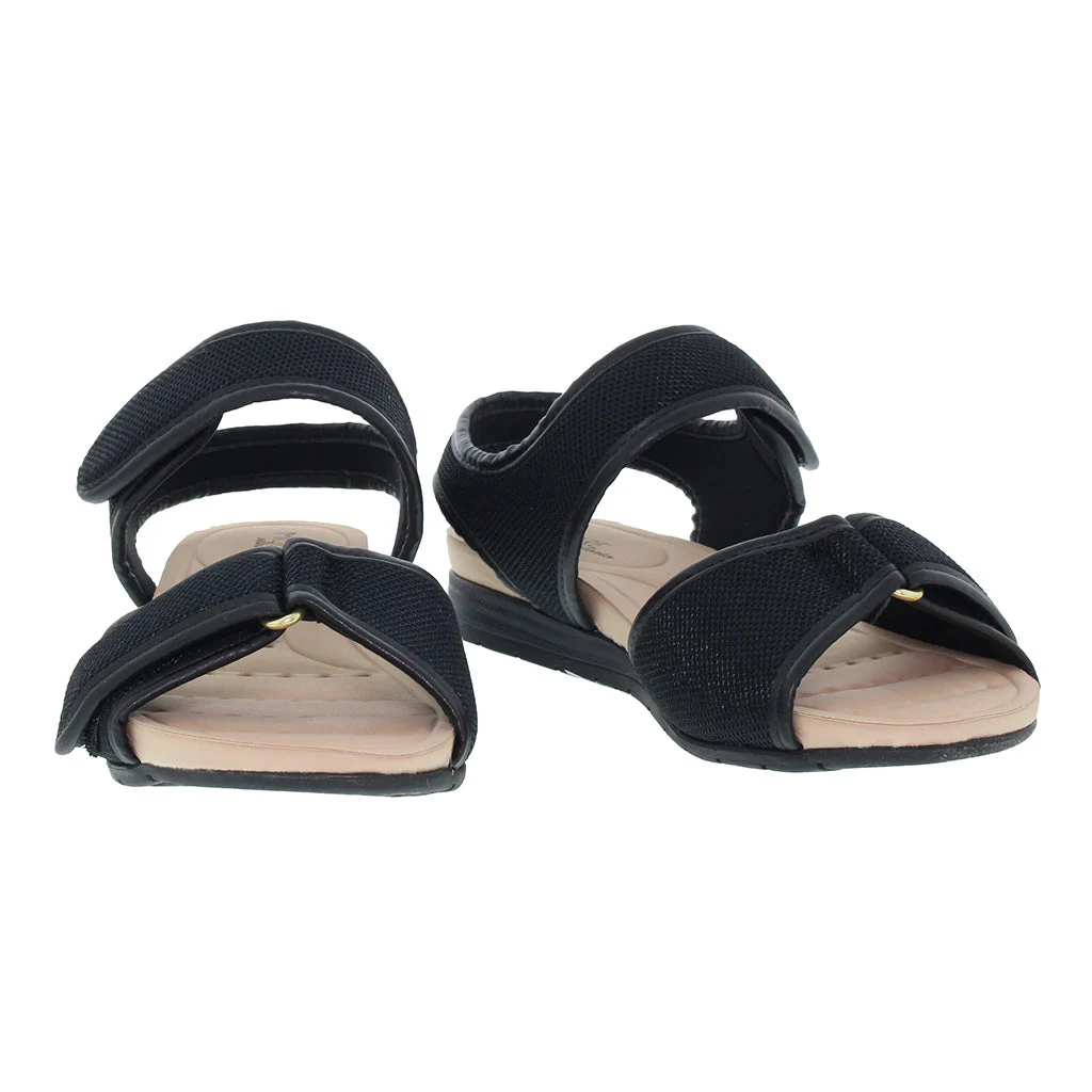Sandale anti-transpirante velcro ultra-confortable pour femmes avec semelle Dry-Tech - Image 13