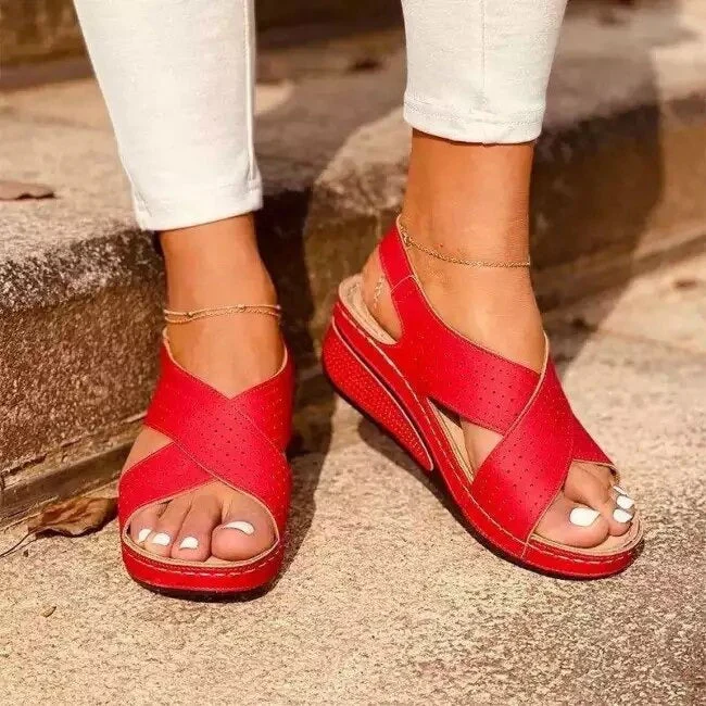 Sandales À Talons Compensés et Décontractés pour femmes - Image 7