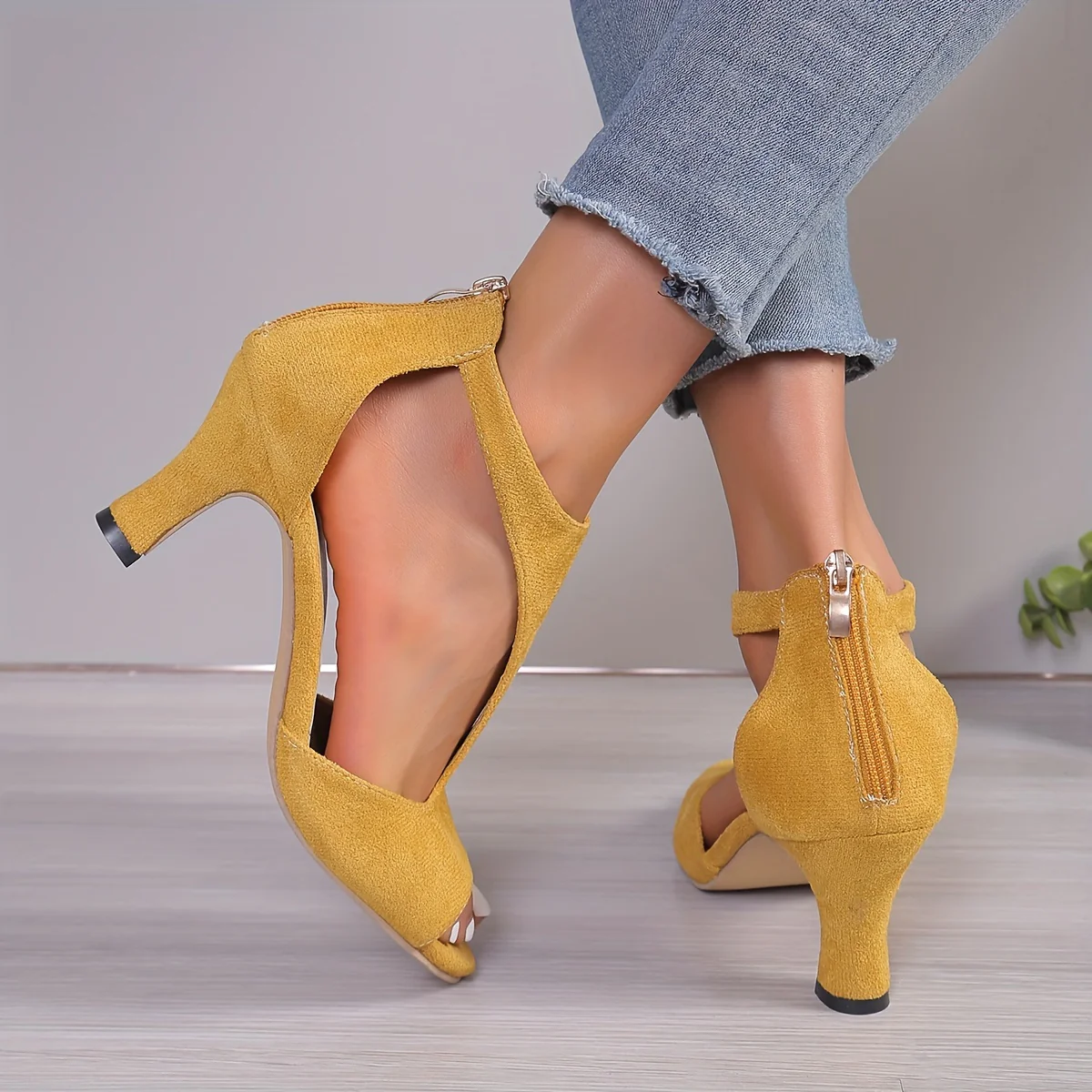 Sandales à Talons Hauts Peep Toe pour Femme - Image 16