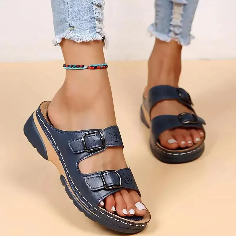 Sandales Compensées Confort Femmes - Image 6