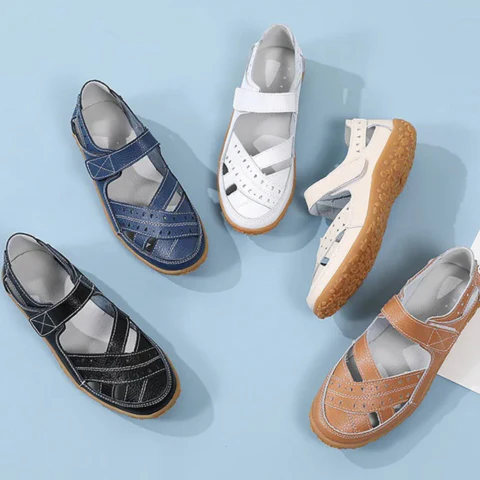 Sandales en Cuir Décontractées pour l'Été - Image 2